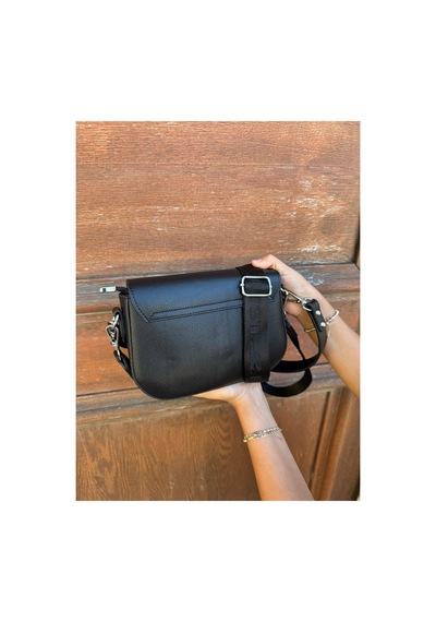 Just Polo Kadın Orta Boy Ayarlanabilir Çapraz Askılı Günlük Kullanıma Uygun El & Omuz Çantası Shoulder Bag Siyah