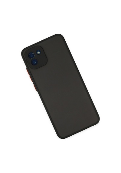 Samsung Galaxy Uyumlu,A03 Kılıf Montreal Silikon Kapak - Siyah Çok Renkli