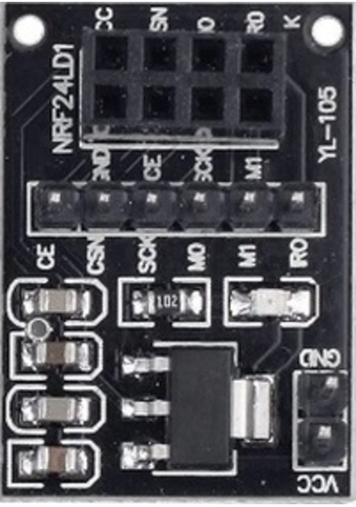 Nrf24L01 8Pin Kablosuz Modül Adaptörü - Nrf24L01 Adaptör