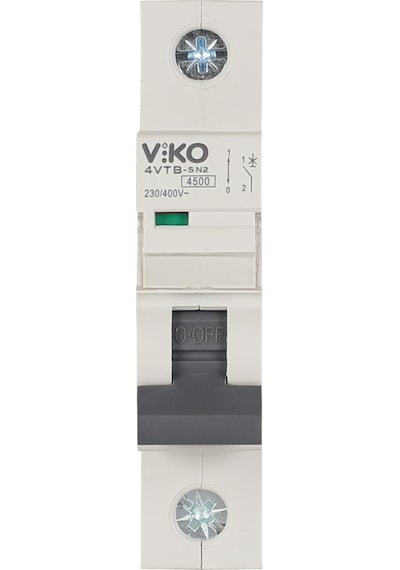 Viko Otomatik Sigorta 1x40A B 4.5kA 4VTB-1B40