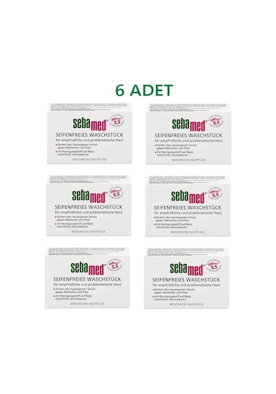 Sebamed Kompakt Sabun 6 x 100 G