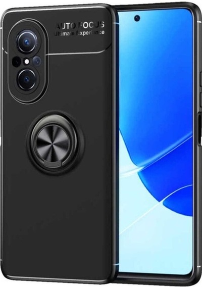 Huawei Nova 9 Se Kılıf Zore Ravel Silikon Kapak Siyah