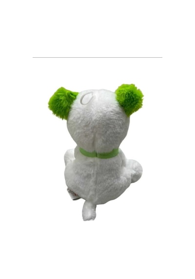 Sevimli Peluş Renkli Köpek 20 Cm Uyku Arkadaşı Hediyelik Yeşil