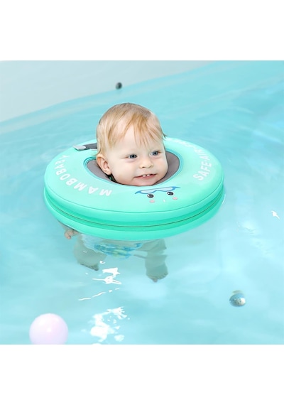 Mambobaby Boyun Destekli Yüzme Simidi - Mavi