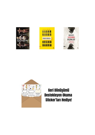 Toplu Oyunlar Ciltli + Düşme Korkusu + Hayatı Savunma Biçimleri + Okuma Sticker'ları
