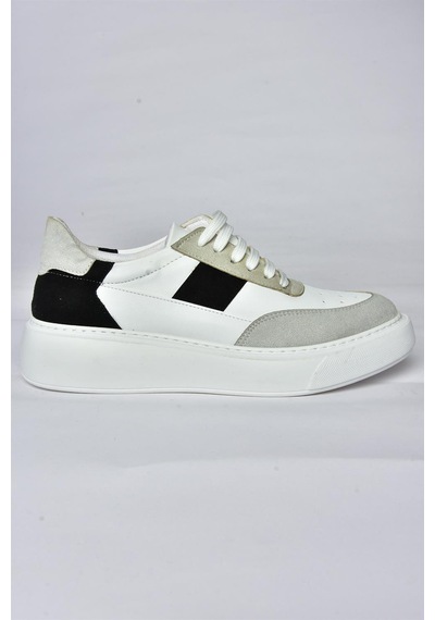 Fox Shoes P274048809 Beyaz/Siyah Günlük Kadın Spor Ayakkabı Sneakers Beyaz - Siyah Fox Shoes P274048809 Beyaz/Siyah Günlük Kadın Spor Ayakkabı Sneakers Beyaz - Siyah