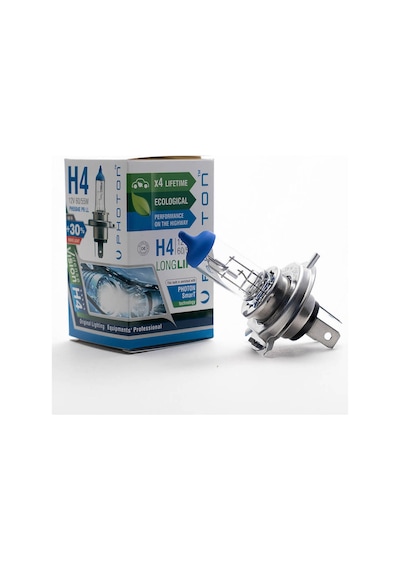 H4 12v 60/55w Eco Ll +%30 Fazla Işık 10 Adet