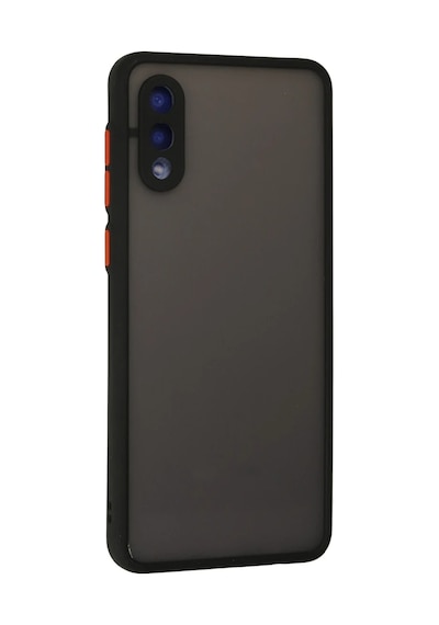 Samsung Galaxy A02 Kılıf Montreal Silikon Kapak - Siyah 0.2M-Çok Renkli