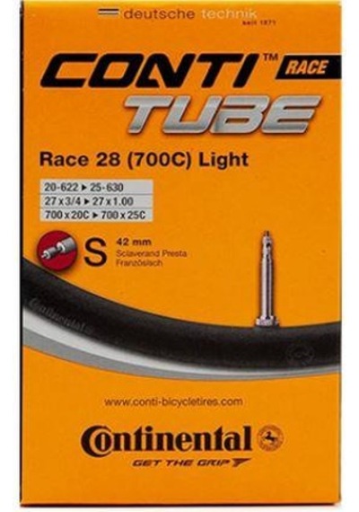 Continental Race 700x20/25c İğne Sibop İç Lastik 42mm 28 Jant Yol Yarış İç Lastik Presta İnce Sibop