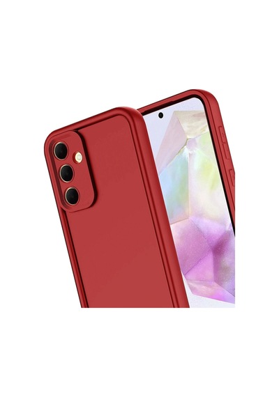 Samsung Galaxy Uyumlu A17 5g Viera Silikon - Kırmızı İtdark51820