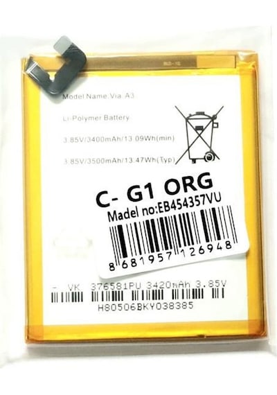 Casper Via G1 Pil Batarya