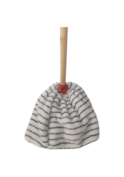 Lider Wellsoft Mop Paspas Mop Yedek Ucu Ve Ahşap Sapı İle Takım