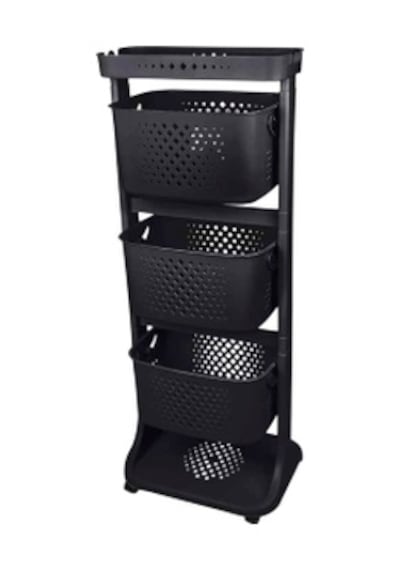 Üç Katlı Organizer Sepet - Sebzelik COSTP749S
