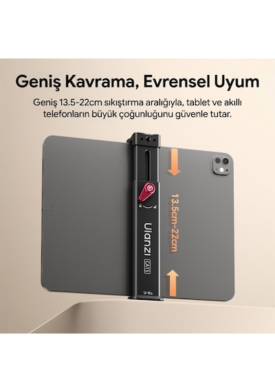 Ulanzi Ca15 Onelock Tablet Tutucu Tripod Aparatı - C072