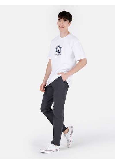 Colin's Colins Dar Kesim Orta Bel Düz Paça Düğmeli Pamuk Karışımlı Gri Erkek Pantolon Cl1049749 Gri Colin's Colins Dar Kesim Orta Bel Düz Paça Düğmeli Pamuk Karışımlı Gri Erkek Pantolon Cl1049749 Gri