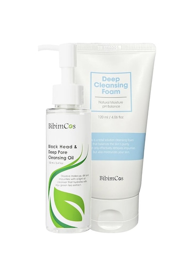 Bibimcos Double Cleansing Metot Set Çift Aşamalı Temizlik Seti