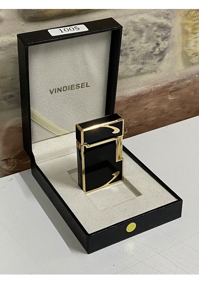 Vindiesel Marka Düz Siyah Renk Desenli Gazlı Model Kişiye Özel Ça