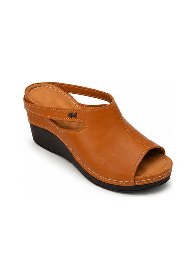 N Napa Shoe Np.1001.taba.deri Terlik