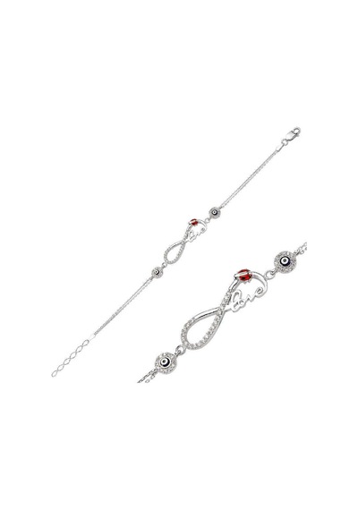 Gümüş Sonsuzluk Love Kadın Bileklik N11.27920