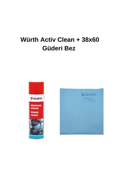 Active-clean + 38x60 Güderi Bez