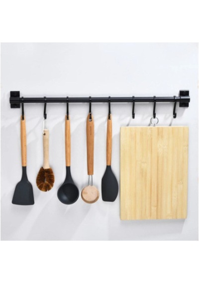 Box Banyo- Askılık Genel Amaçlı Duvar Askısı 80 Cm Çok Renkli