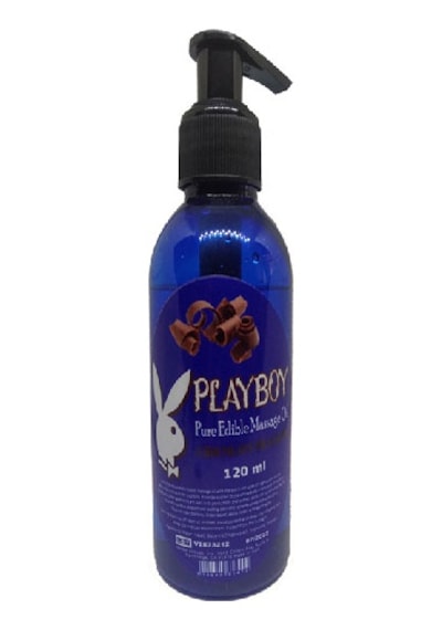 Playboy Pure Edible Masaj Yağı120ml Çikolata Aromalı Masaj Yağı / Pure Edible Massage Oil 120ml Chocolate Flavored Massage Oil