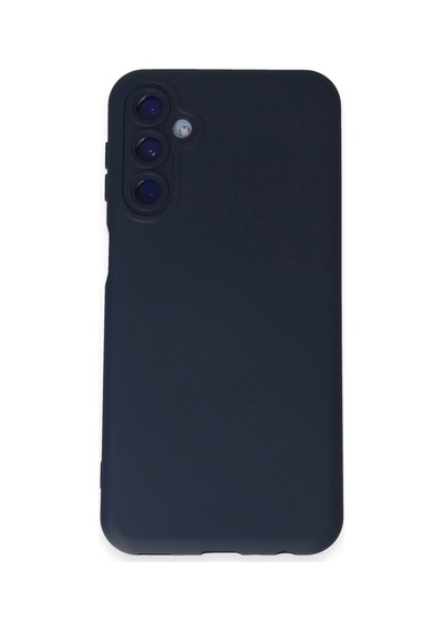 Newface - 929 - Samsung Galaxy M34 5g Kılıf Nano İçi Kadife Silikon - Kmrsfres - - Lacivert