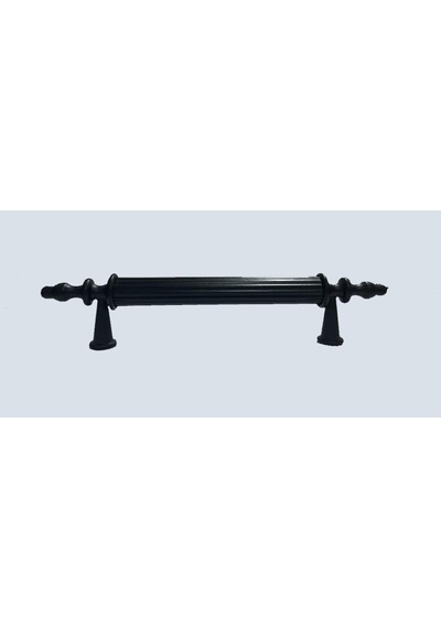 Hırdavatım Hırdavatım Siyah Mobilya Dolap Çekmece Kulp 96 Mm
