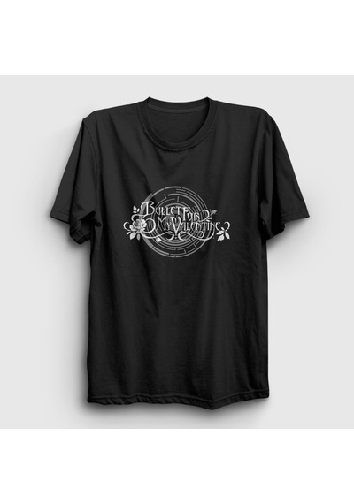 Presmono Unisex Bullet Bullet For My Valentine T-shirt Siyah