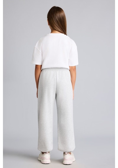 Defacto Beli Ve Paçası Lastikli Cepli Jogger Fit Eşofman Altı Kız Çocuk I3171a826augr421 Gri-gr421