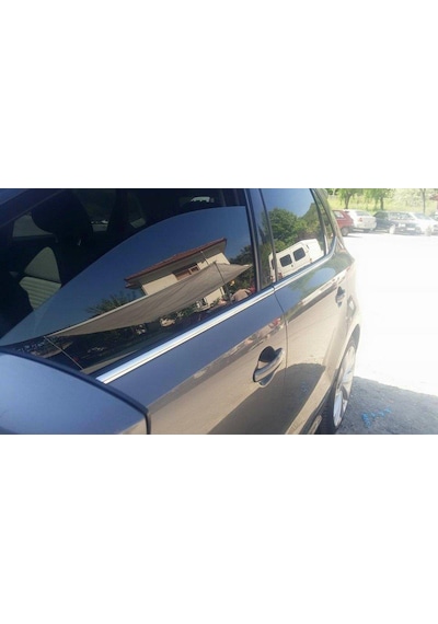 Vw Polo 6R Krom Cam Çıtası 2009-2017 Arası