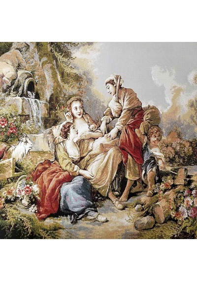Figüratif Seri-27 Dokuma Goblen Kumaş-Romeo&Juliet5