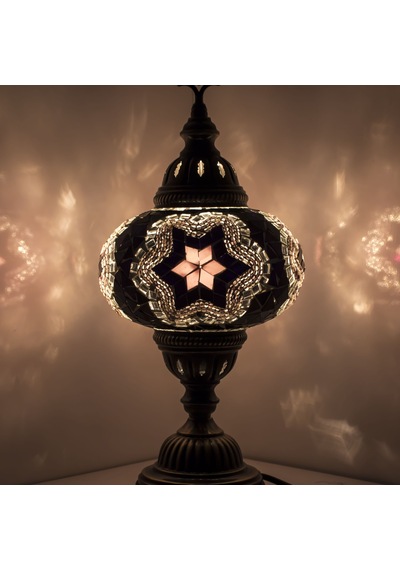 Dekoratif OSMANLI DESENLİ MOZAİK GECE LAMBASI