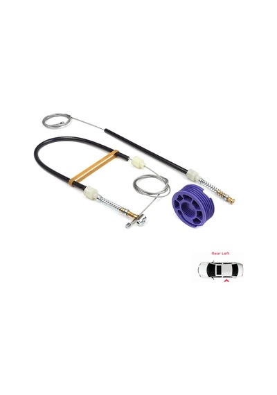 Arka Sol Cam Kriko Set Vw Phaeton 3d Mk1 2002-2016 Kısa Şase İçin Standart