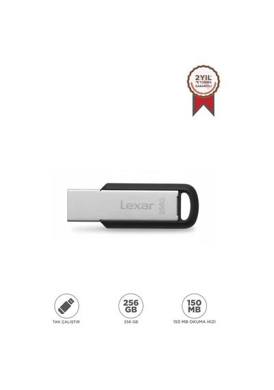 Özel Üretim Çalışma Hızlı Donanım Lexar Metal Usb 3.2 Gen1 Flash Bellek 150 Mb/s 256 Gb M400