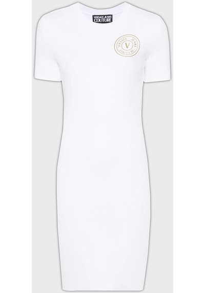 Versace Jeans Couture Bayan Elbise 76haot02 Cj03t G03 Beyaz