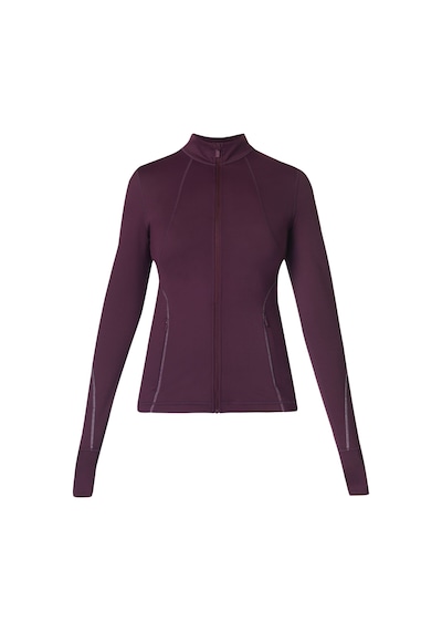 Sweaty Betty Sweaty Betty Therma Boost Running Zip Up Kadın Mürdüm Koşu Montu 44053 Mürdüm