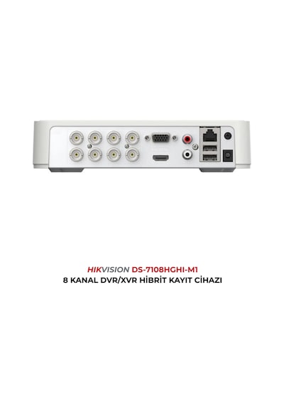 Ds-7108hghı-m1 8 Kanal 1080p Lite Dvr İnsan Araç Algılama