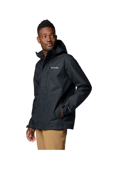Columbia Hikebound Iı Jacket Siyah Erkek Outdoor Yağmurluk Wm2619 Siyah