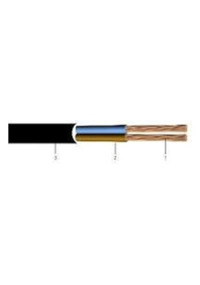 Cmk Cable 2X1,5 Ttr Siyah Çok Telli Kablo Tam Kesit %100 Bakır