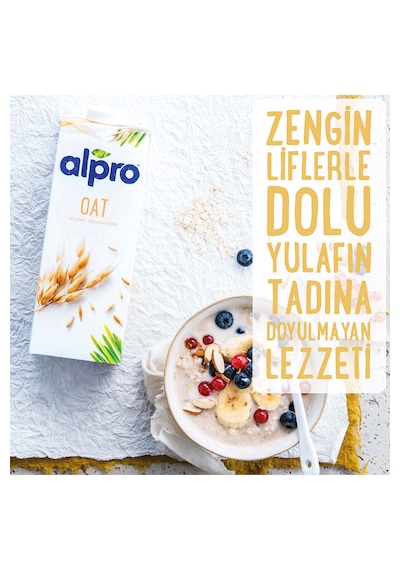 Alpro Barista Badem & Yulaf Sütü 4'lü