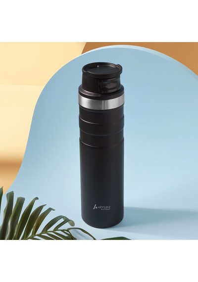 Aryıldız Protherm Active Termos Siyah 600 Ml Renkli