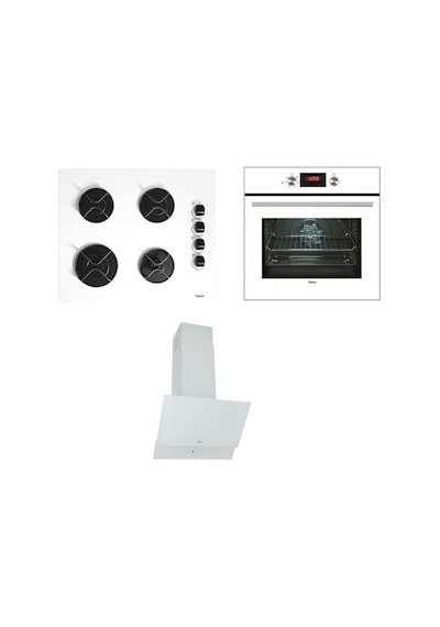 Teka Chef 6 HaK 625 WH - GBE 64002 KBC WH - ATV 60 Beyaz Ankastre Set