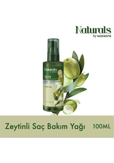 Naturals By Watsons Olive Saç Yağı 100 Ml