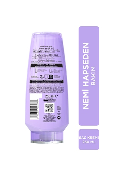 ELSEVE Hydra [Hyaluronic] Nem Dolduran Saç Bakım Kremi 250 ml