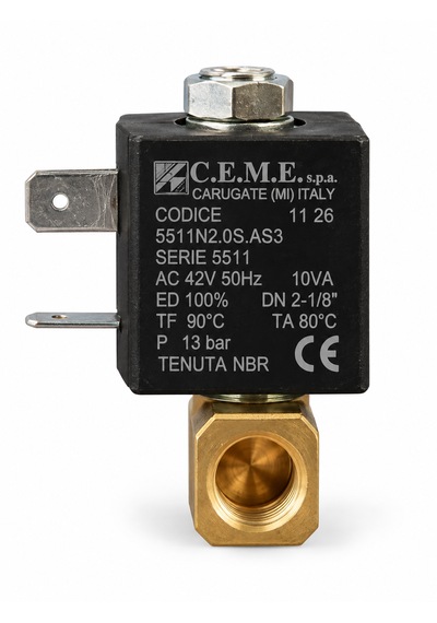 Ceme 5511 Series 11 26 Solenoid Valf 42v Ac 50hz 10va 5511nb2.0s A53
