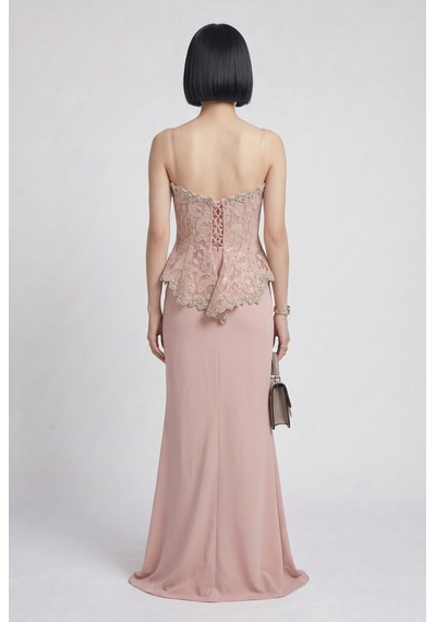 Abiye Alchera 8301 Pembe