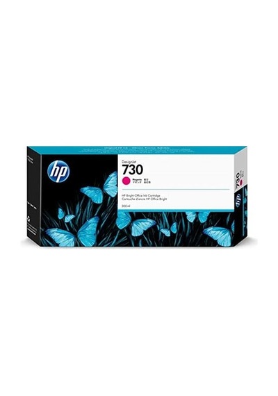 Hp 730 Magenta Kırmızı 300 Ml Plotter Kartuşu P2v69a Kdo