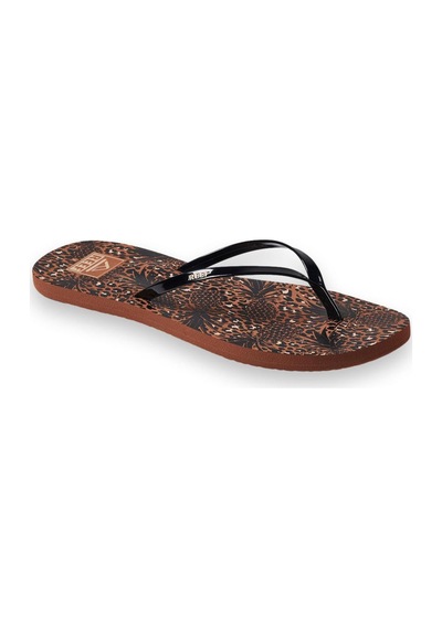 Reef Cj3968 Reef Bliss-full Parmak Arası Kahverengi Kadın Terlik Kahverengi