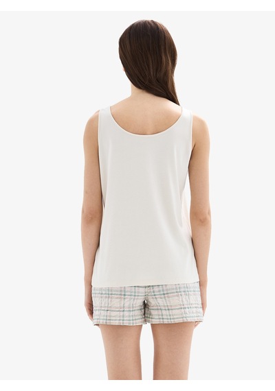 Kadın Pijama Takımı 52070 - Krem Krem